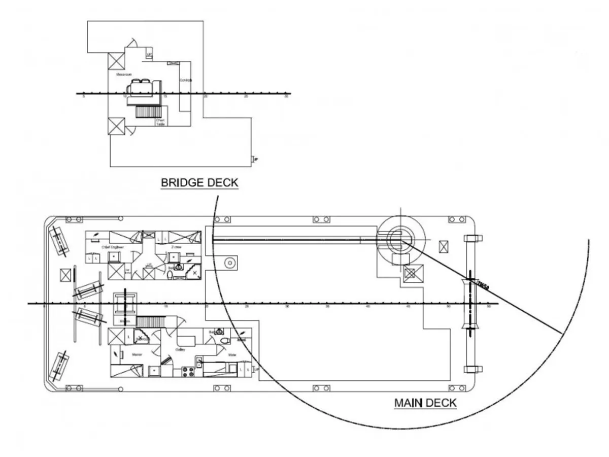 Dredger (Kazık çakma gemisi) satılık