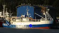 Balık işleme ve teslimatı için gemi satılık