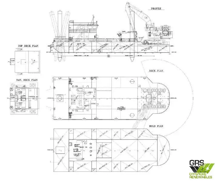 Dredger (Kazık çakma gemisi) satılık