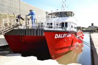 Wind farm service vessel satılık