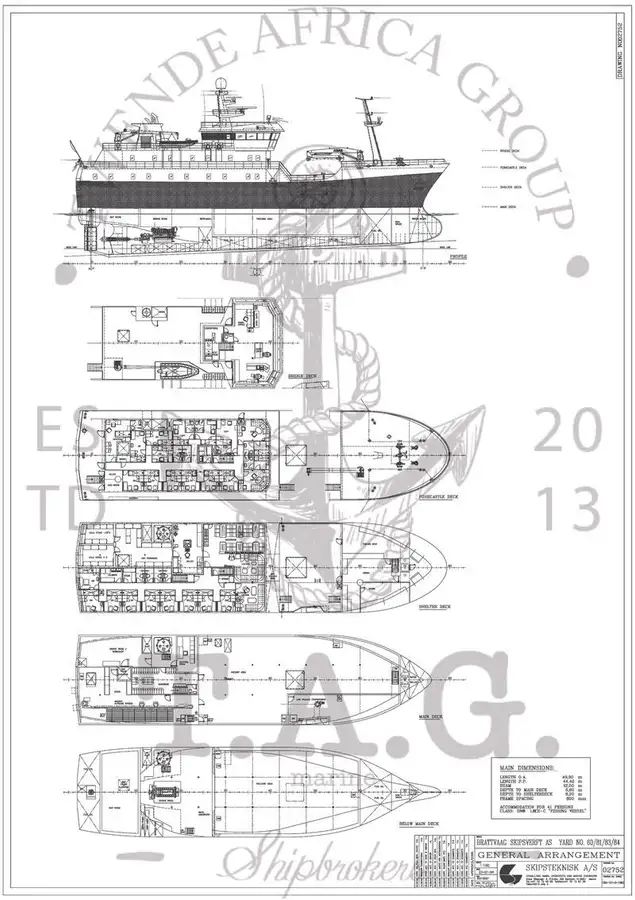Platform tedarik gemisi (PSV) satılık