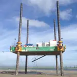 Jack-up drilling rig satılık